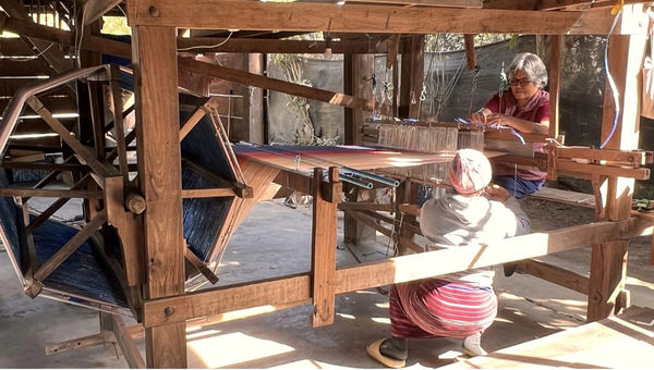Sop Moei Arts is a social enterprise in Chiang Mai supporting Karen artisans through fair-trade textile weaving, preserving traditional skills while empowering rural communities.